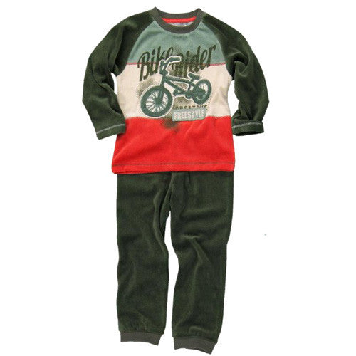 Boboli *Bike* Boys Velour 2pc Set