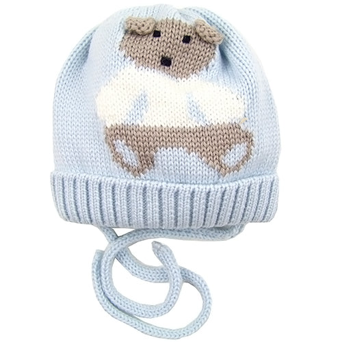 Catya "Teddy" Baby Boy Winter Hat with Ties.