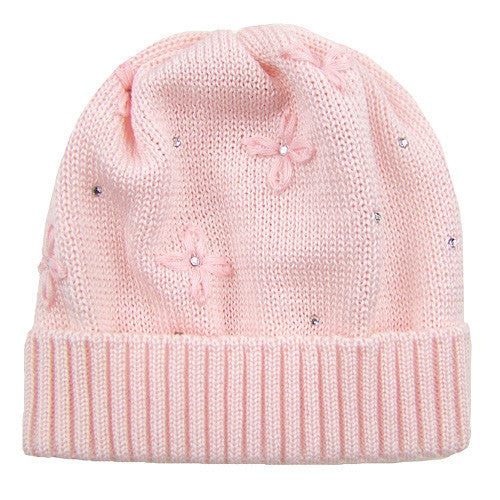 Catya *Flora* Girls Knitted Spring Hat