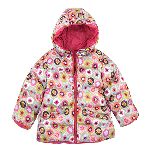 Boboli "Ema" Girls (little kids/big kids) Reversible Winter Jacket