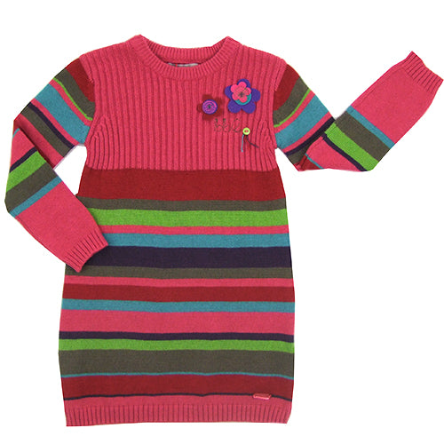 Boboli "Tamra" Girls ( little kids/big kids) Knitted Long Sleeve Dress/Tunic