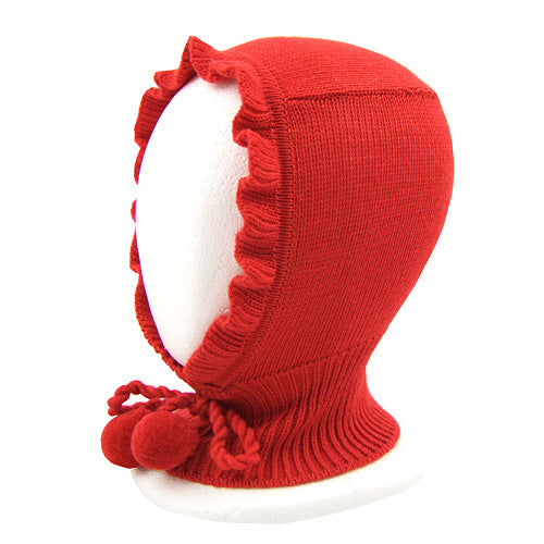 Catya "Angie" Baby Girl Wool Balaclava Hat