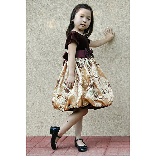 Elize *Sabrina* Girls Holiday Dress