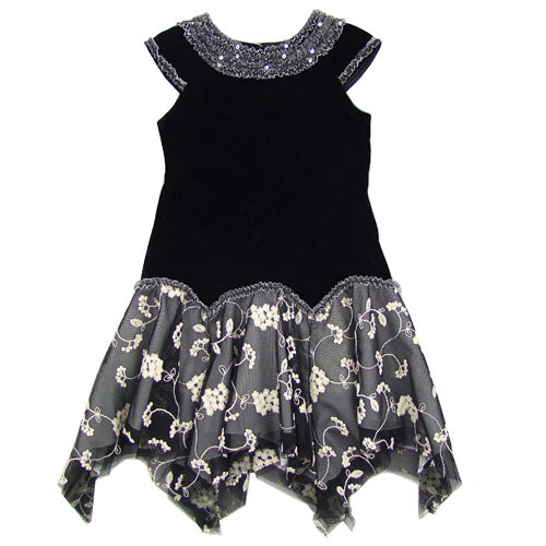 "Lacy" Girls Holiday Dress