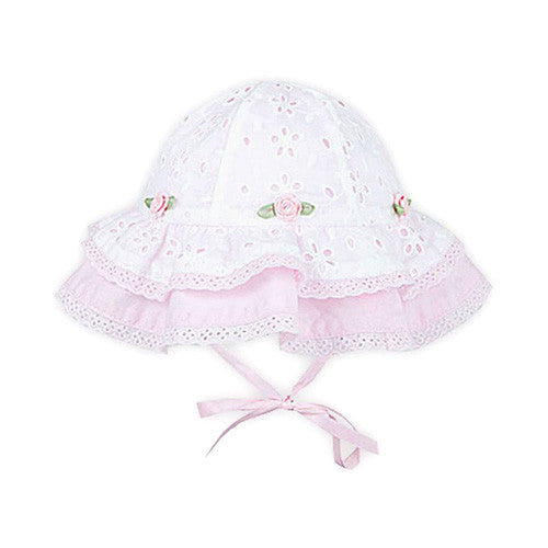 Le Top *Darling* Girls Eyelet Sunhat