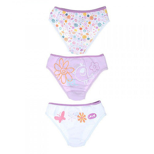 Boboli *Flowers* Girls 3-Pk. Underwear Set