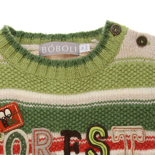 Boboli *Forest* Boys Wool Sweater