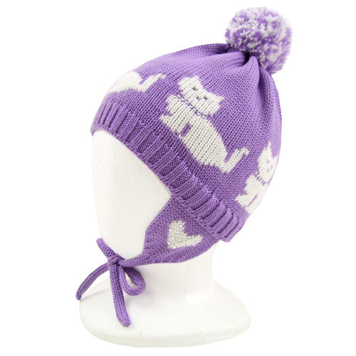 Catya *Gabby* Girls Wool Knit Hat