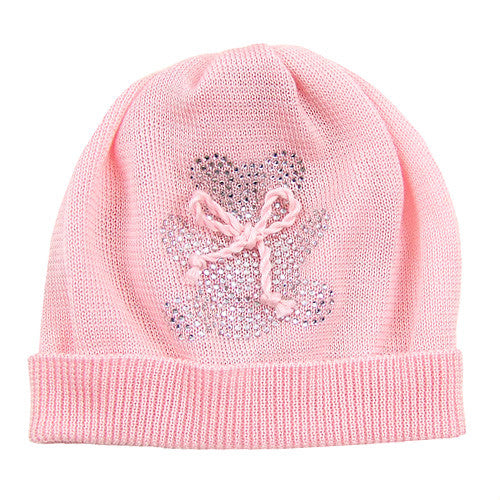 Catya *Bear* Girls Knitted Spring Hat