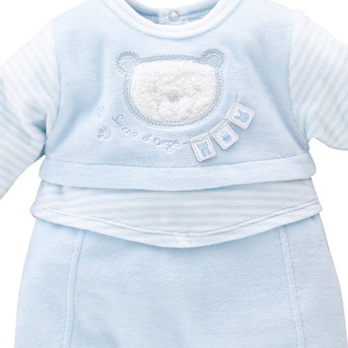 Sucre D'Orge *Mike* Baby Boy Velour Romper
