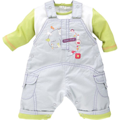 Sucre D'Orge *Dany* Baby Boy 2pc Overall Set