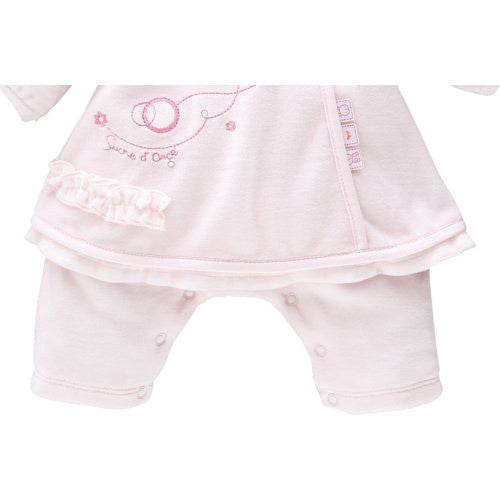 Sucre D'Orge *Nelly* Baby Girl Velour Romper Dress